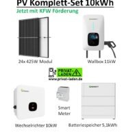 PV-Komplettpaket GROWATT 10kWh